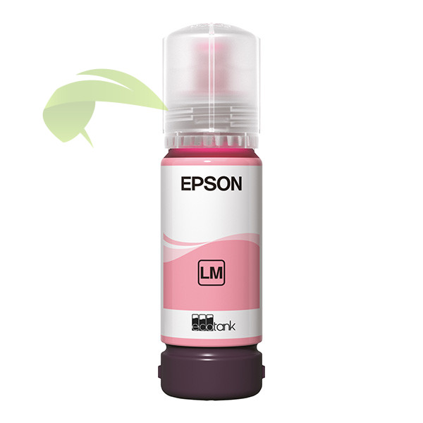 Epson 108 originální light magenta inkoust, EcoTank L8050/L18050