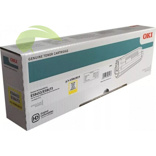 Toner OKI 45862819, ES8453 MFP/8473 MFP žlutý originální