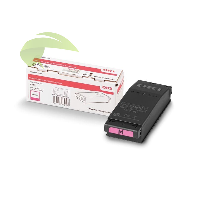 Toner OKI C650/C650dn, 09006128 originální magenta