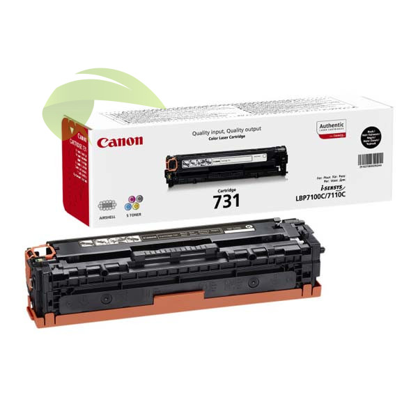 Toner Canon CRG-731, 6272B002 originální černý, LBP 7100Cn/7110Cw/MF8230CN/MF8280Cw