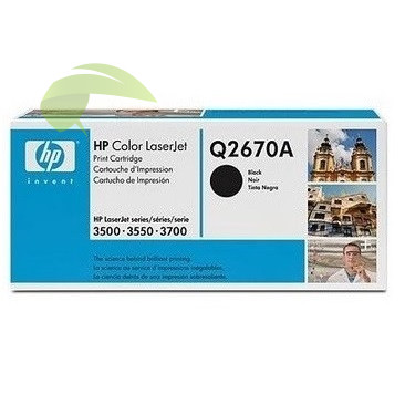 Toner HP Q2670A, 308A originální černý, LaserJet 3500/3550/3700