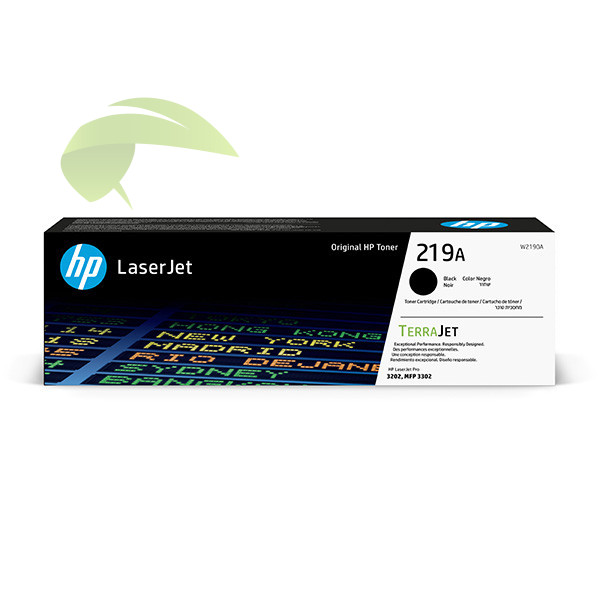 Toner HP 219A, HP W2190A originální černý, Color LaserJet Pro 3202/3302