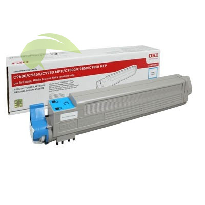 Toner OKI 42918915 originální cyan, C9600/9650/9800/9850