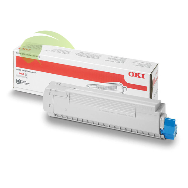 Toner OKI 46606507, OKI Pro8432WT, originální cyan